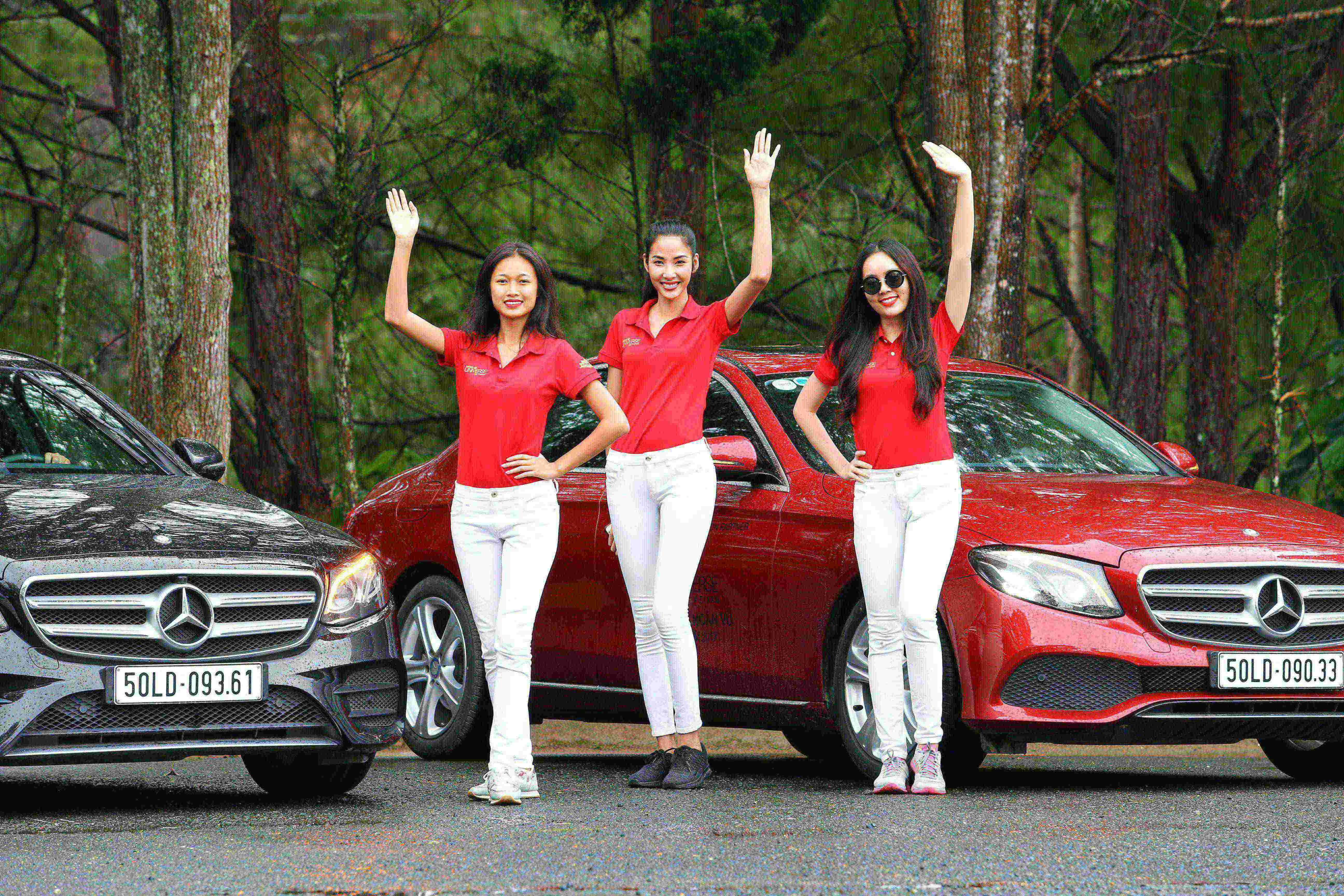 Mercedes đồng hành cùng Hoa hậu Hoàn vũ Việt Nam trên những chuyến đi