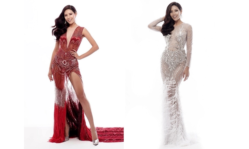 Hé lộ trang phục dạ hội chính thức của Á hậu Nguyễn Thị Loan tại Miss Universe 2017