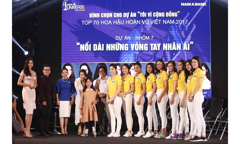 Tập 5 Tôi là Hoa hậu Hoàn vũ Việt Nam - 'Nối dài những vòng tay nhân ái' giành chiến thắng