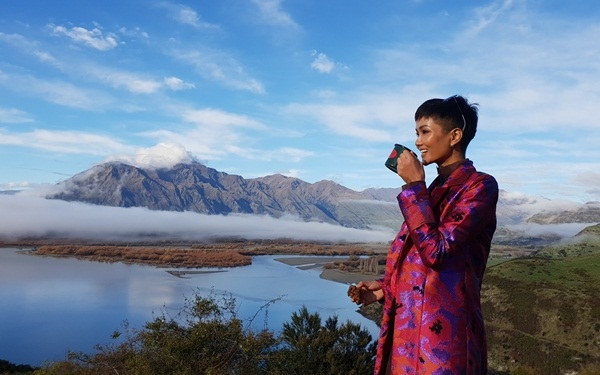 Hoa hậu H'Hen Niê thích thú với những trải nghiệm tại New Zealand