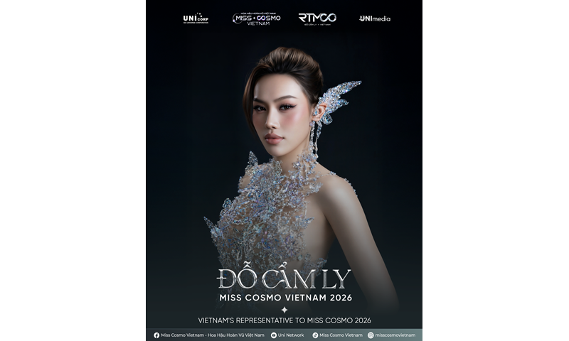 CHÍNH THỨC: ĐƯƠNG KIM Á HẬU HOÀN VŨ VIỆT NAM ĐỖ CẨM LY ĐẠI DIỆN VIỆT NAM DỰ THI MISS COSMO 2026