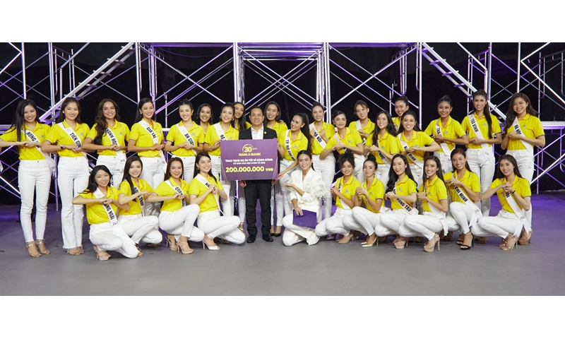 Tập 5 Tôi là Hoa hậu Hoàn vũ Việt Nam 2022: Nam A Bank Bank hiện thực hóa dự án cộng đồng của top 58 thí sinh