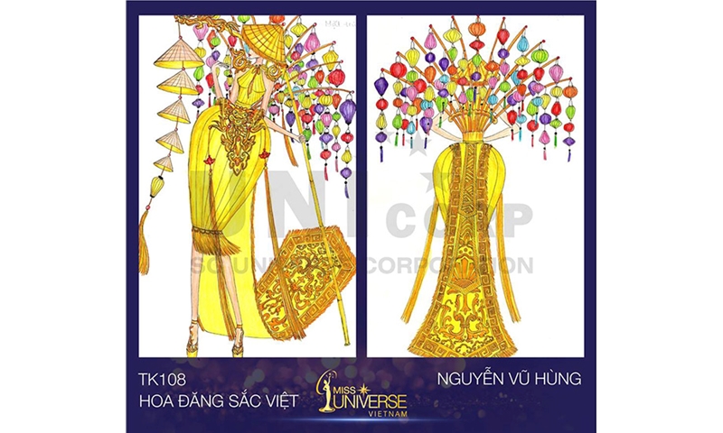 Công bố 6 'Thiết kế trang phục dân tộc cho đại diện Việt Nam tại Miss Universe'