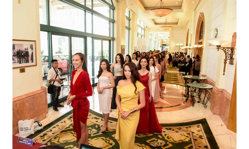 Sơ khảo khu vực phía Bắc Hoa hậu Hoàn vũ Việt Nam 2019 xuất hiện nhiều thí sinh nổi bật
