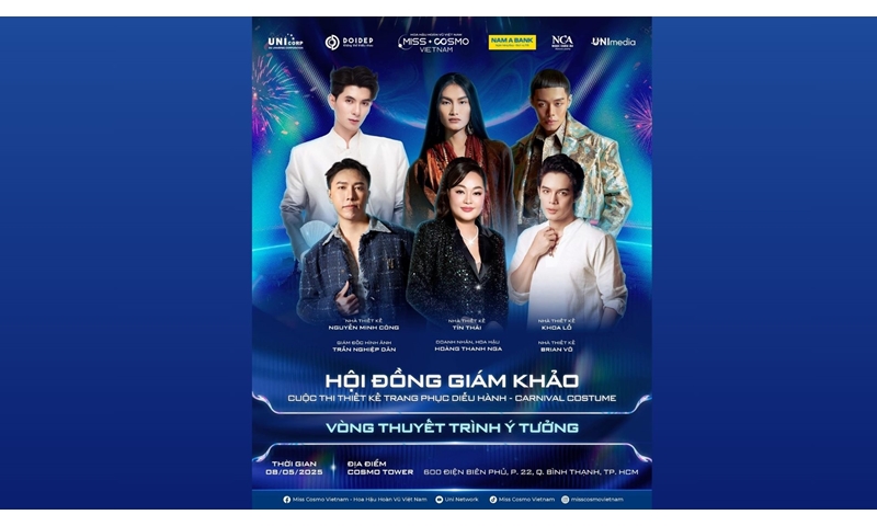 DOANH NHÂN - HOA HẬU HOÀNG THANH NGA, NTK BRIAN VÕ, NTK NGUYỄN MINH CÔNG NGỒI “GHẾ NÓNG” TÌM RA TOP 45 CARNIVAL COSTUME