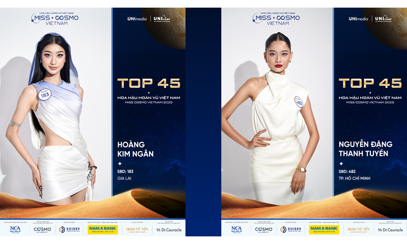 HỌC TRÒ SUPER MENTOR HỒ NGỌC HÀ VÀ SIÊU MẪU ANH THƯ CHÍNH THỨC CÓ MẶT TRONG TOP 45 HOA HẬU HOÀN VŨ VIỆT NAM - MISS COSMO VIETNAM 2025