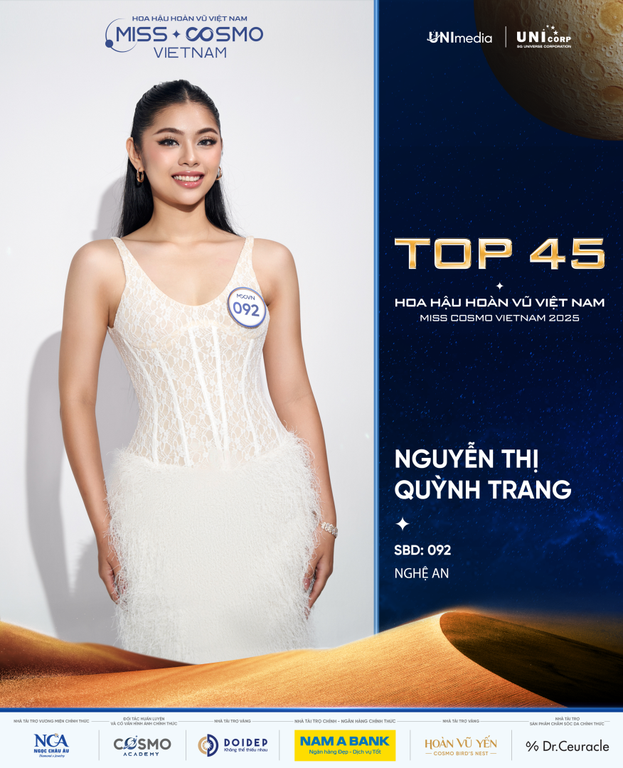 HỌC TRÒ SUPER MENTOR HỒ NGỌC HÀ VÀ SIÊU MẪU ANH THƯ CHÍNH THỨC CÓ MẶT TRONG TOP 45 HOA HẬU HOÀN VŨ VIỆT NAM - MISS COSMO VIETNAM 2025
