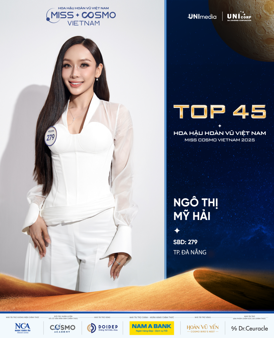 HỌC TRÒ SUPER MENTOR HỒ NGỌC HÀ VÀ SIÊU MẪU ANH THƯ CHÍNH THỨC CÓ MẶT TRONG TOP 45 HOA HẬU HOÀN VŨ VIỆT NAM - MISS COSMO VIETNAM 2025