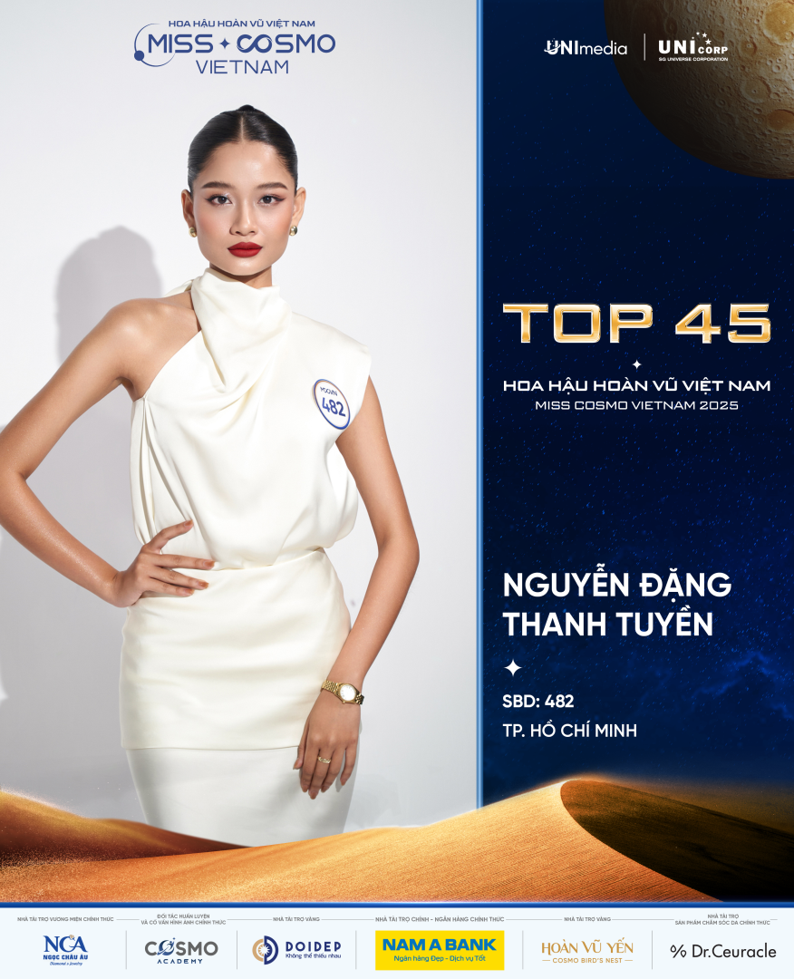 HỌC TRÒ SUPER MENTOR HỒ NGỌC HÀ VÀ SIÊU MẪU ANH THƯ CHÍNH THỨC CÓ MẶT TRONG TOP 45 HOA HẬU HOÀN VŨ VIỆT NAM - MISS COSMO VIETNAM 2025