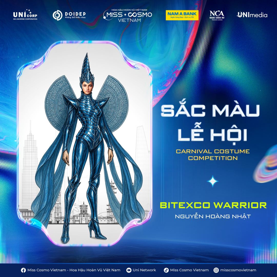 CUỘC THI THIẾT KẾ TRANG PHỤC DIỄU HÀNH - CARNIVAL COSTUME 2025 CÔNG BỐ NHỮNG BÀI THI ĐẦU TIÊN RỰC RỠ SẮC MÀU LỄ HỘI