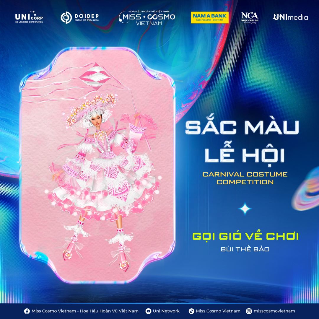 CUỘC THI THIẾT KẾ TRANG PHỤC DIỄU HÀNH - CARNIVAL COSTUME 2025 CÔNG BỐ NHỮNG BÀI THI ĐẦU TIÊN RỰC RỠ SẮC MÀU LỄ HỘI