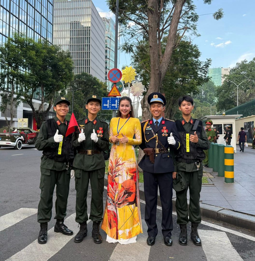 HOA HẬU HOÀN VŨ VIỆT NAM TỰ HÀO GÓP PHẦN LAN TỎA GIÁ TRỊ LỊCH SỬ VÀ TINH THẦN DÂN TỘC NHÂN KỶ NIỆM 50 NĂM NGÀY GIẢI PHÓNG MIỀN NAM, THỐNG NHẤT ĐẤT NƯỚC