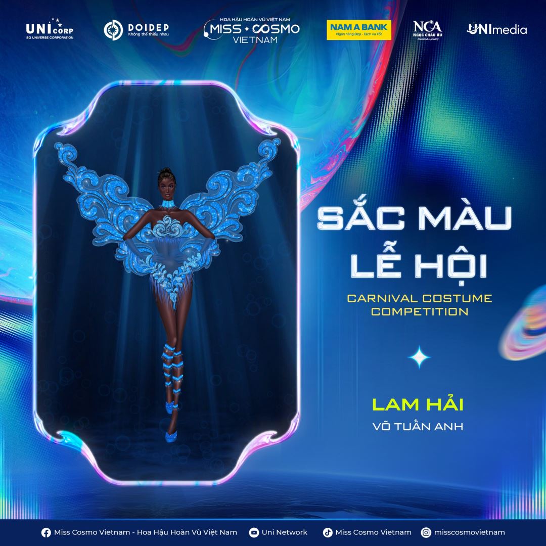 DOANH NHÂN - HOA HẬU HOÀNG THANH NGA, NTK BRIAN VÕ, NTK NGUYỄN MINH CÔNG NGỒI “GHẾ NÓNG” TÌM RA TOP 45 CARNIVAL COSTUME