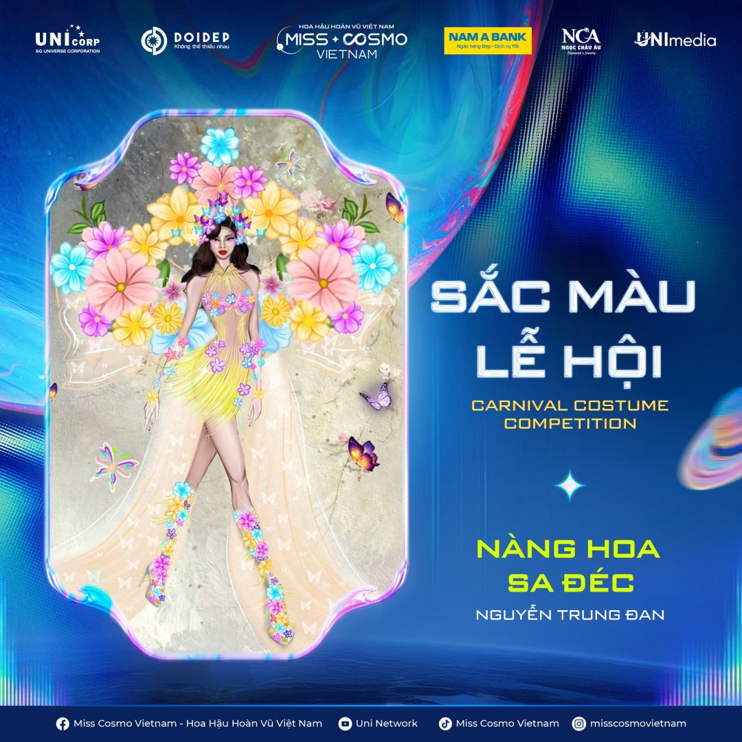 CUỘC THI THIẾT KẾ TRANG PHỤC DIỄU HÀNH - CARNIVAL COSTUME 2025 CÔNG BỐ NHỮNG BÀI THI ĐẦU TIÊN RỰC RỠ SẮC MÀU LỄ HỘI
