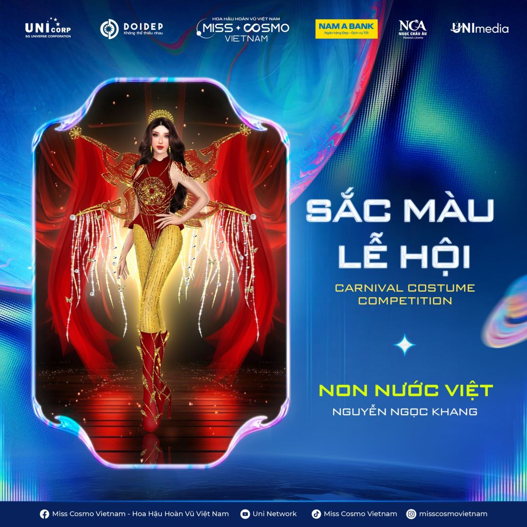 DOANH NHÂN - HOA HẬU HOÀNG THANH NGA, NTK BRIAN VÕ, NTK NGUYỄN MINH CÔNG NGỒI “GHẾ NÓNG” TÌM RA TOP 45 CARNIVAL COSTUME