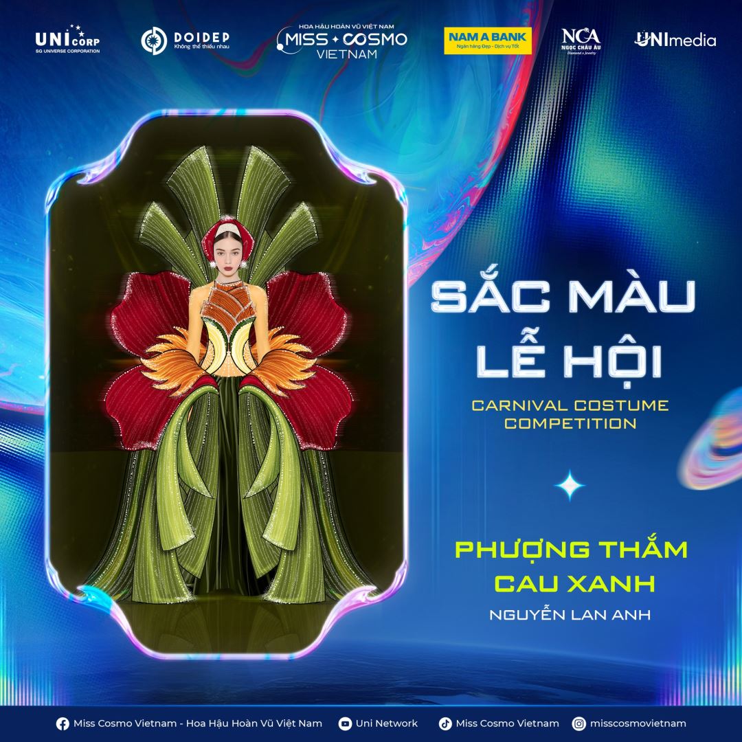 DOANH NHÂN - HOA HẬU HOÀNG THANH NGA, NTK BRIAN VÕ, NTK NGUYỄN MINH CÔNG NGỒI “GHẾ NÓNG” TÌM RA TOP 45 CARNIVAL COSTUME