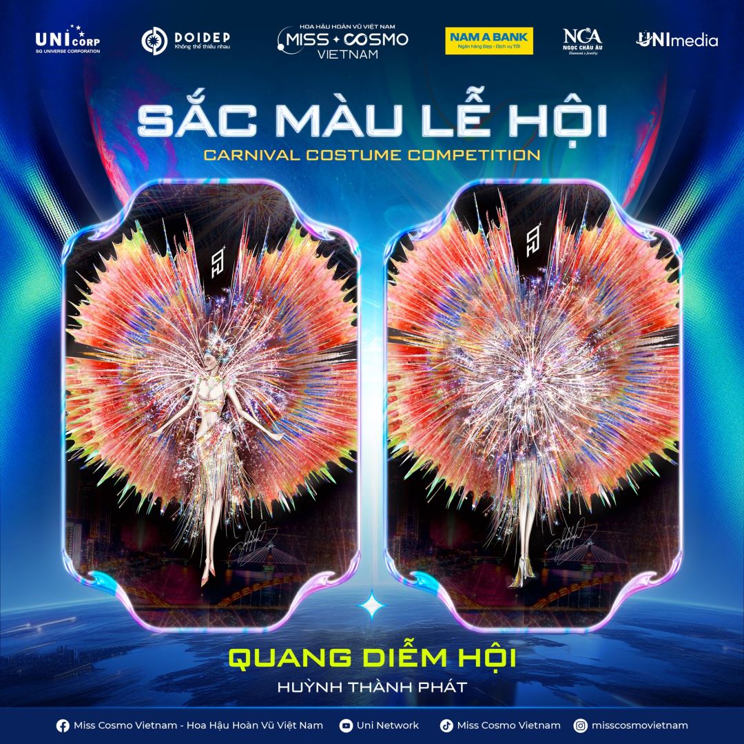 CUỘC THI THIẾT KẾ TRANG PHỤC DIỄU HÀNH - CARNIVAL COSTUME 2025 CÔNG BỐ NHỮNG BÀI THI ĐẦU TIÊN RỰC RỠ SẮC MÀU LỄ HỘI