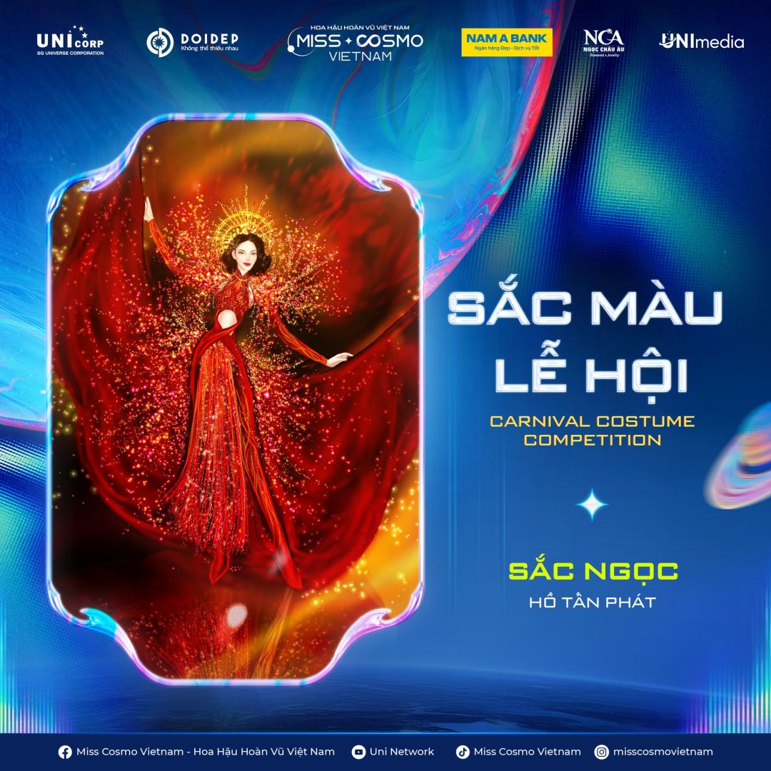 CUỘC THI THIẾT KẾ TRANG PHỤC DIỄU HÀNH - CARNIVAL COSTUME 2025 CÔNG BỐ NHỮNG BÀI THI ĐẦU TIÊN RỰC RỠ SẮC MÀU LỄ HỘI