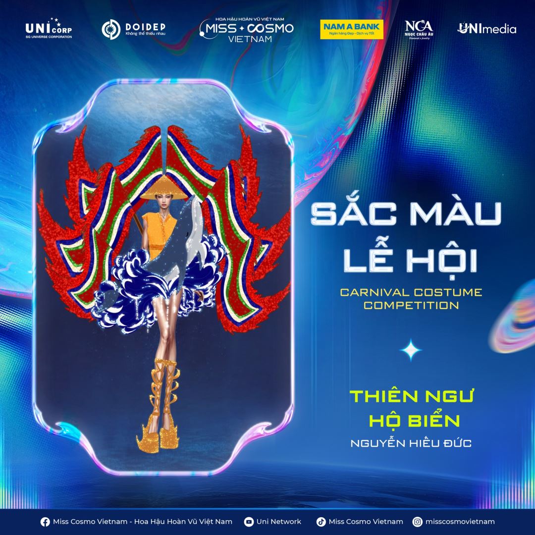 DOANH NHÂN - HOA HẬU HOÀNG THANH NGA, NTK BRIAN VÕ, NTK NGUYỄN MINH CÔNG NGỒI “GHẾ NÓNG” TÌM RA TOP 45 CARNIVAL COSTUME