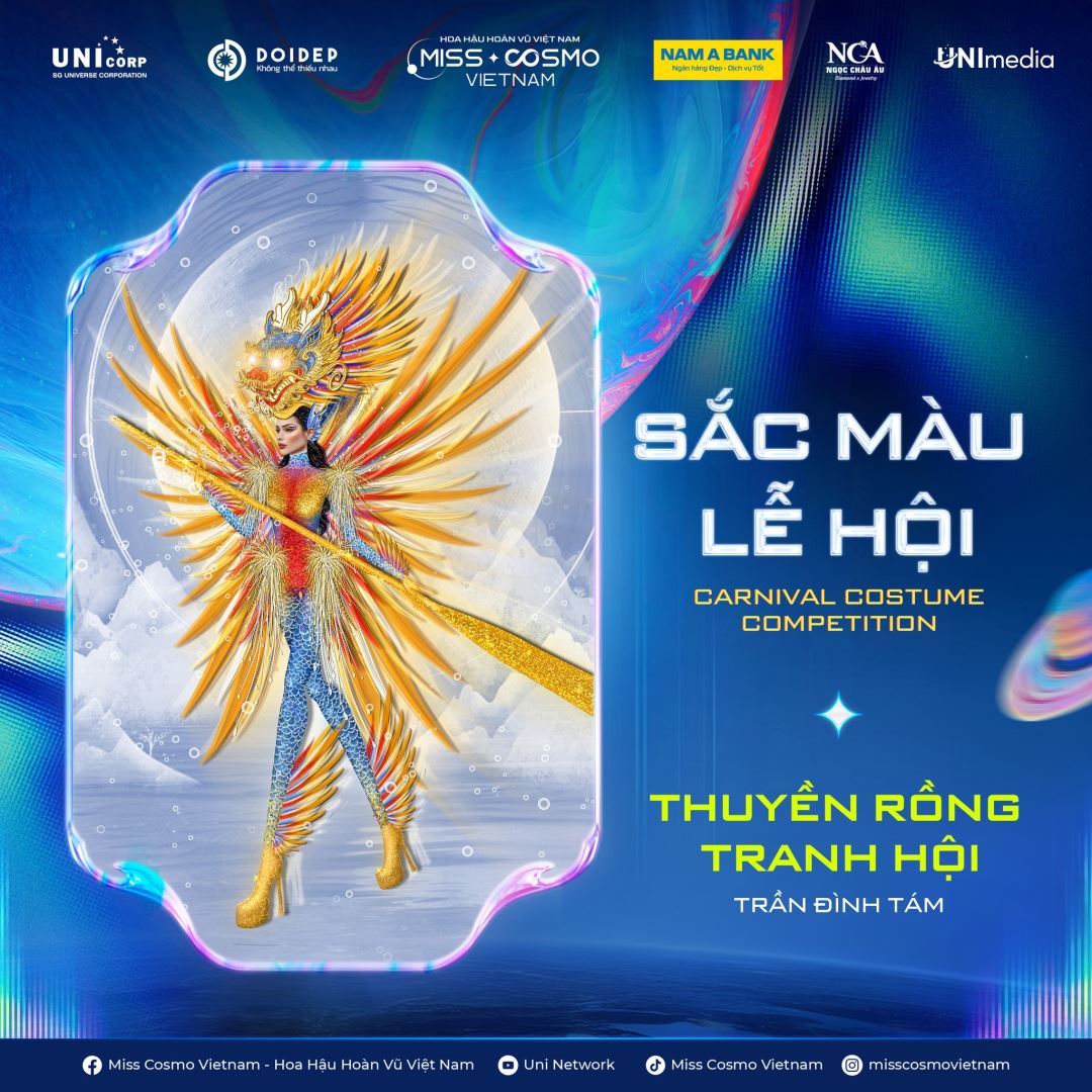 DOANH NHÂN - HOA HẬU HOÀNG THANH NGA, NTK BRIAN VÕ, NTK NGUYỄN MINH CÔNG NGỒI “GHẾ NÓNG” TÌM RA TOP 45 CARNIVAL COSTUME