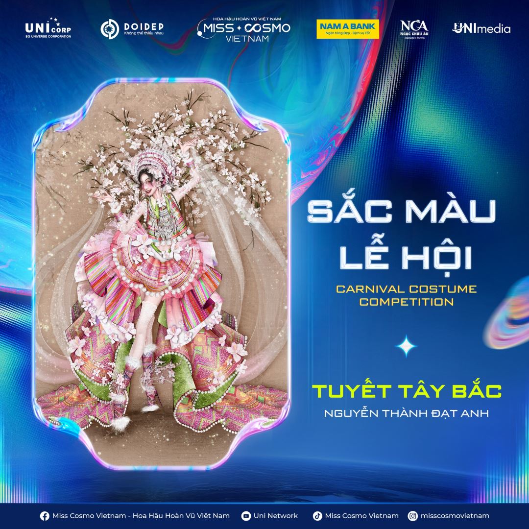 CUỘC THI THIẾT KẾ TRANG PHỤC DIỄU HÀNH - CARNIVAL COSTUME 2025 CÔNG BỐ NHỮNG BÀI THI ĐẦU TIÊN RỰC RỠ SẮC MÀU LỄ HỘI