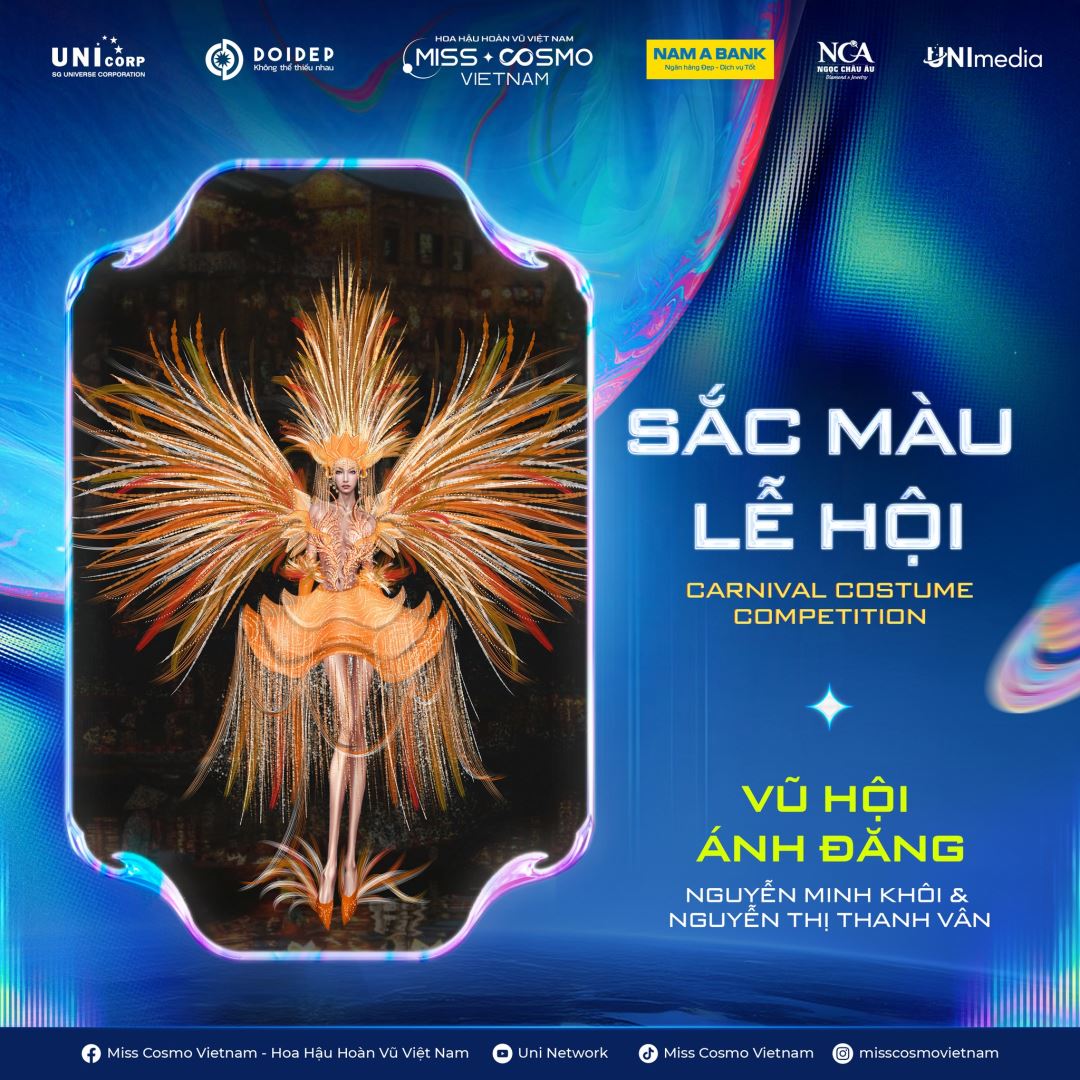 CUỘC THI THIẾT KẾ TRANG PHỤC DIỄU HÀNH - CARNIVAL COSTUME 2025 CÔNG BỐ NHỮNG BÀI THI ĐẦU TIÊN RỰC RỠ SẮC MÀU LỄ HỘI