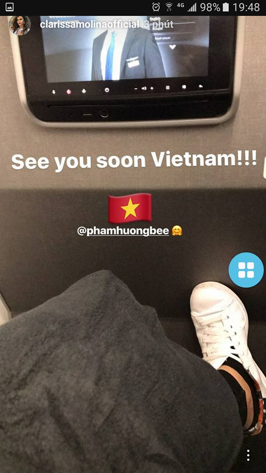 Hoa hậu Hoàn vũ Cộng Hòa Dominican đáp chuyến bay sang Việt Nam, hội ngộ bạn thân Phạm Hương