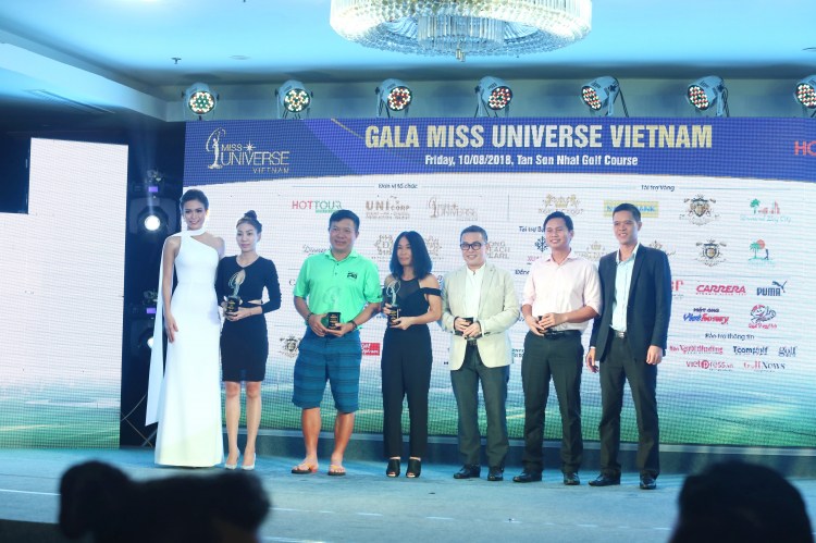 Dàn người đẹp Hoa hậu Hoàn vũ Việt Nam hội ngộ tại Gala Giải Golf từ thiện lần 8