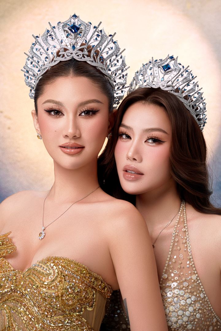 ĐƯƠNG KIM HOA HẬU HOÀN VŨ VIỆT NAM PHƯƠNG LINH VÀ MISS COSMO VIETNAM 2026 ĐỖ CẨM LY ĐÁNH DẤU MỘT NĂM ĐĂNG QUANG BẰNG BỘ ẢNH ĐẶC BIỆT