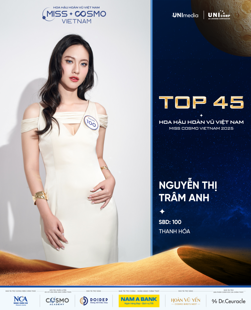 CHÍNH THỨC LỘ DIỆN 10 GƯƠNG MẶT ĐẦU TIÊN CỦA TOP 45 HOA HẬU HOÀN VŨ VIỆT NAM - MISS COSMO VIETNAM 2025