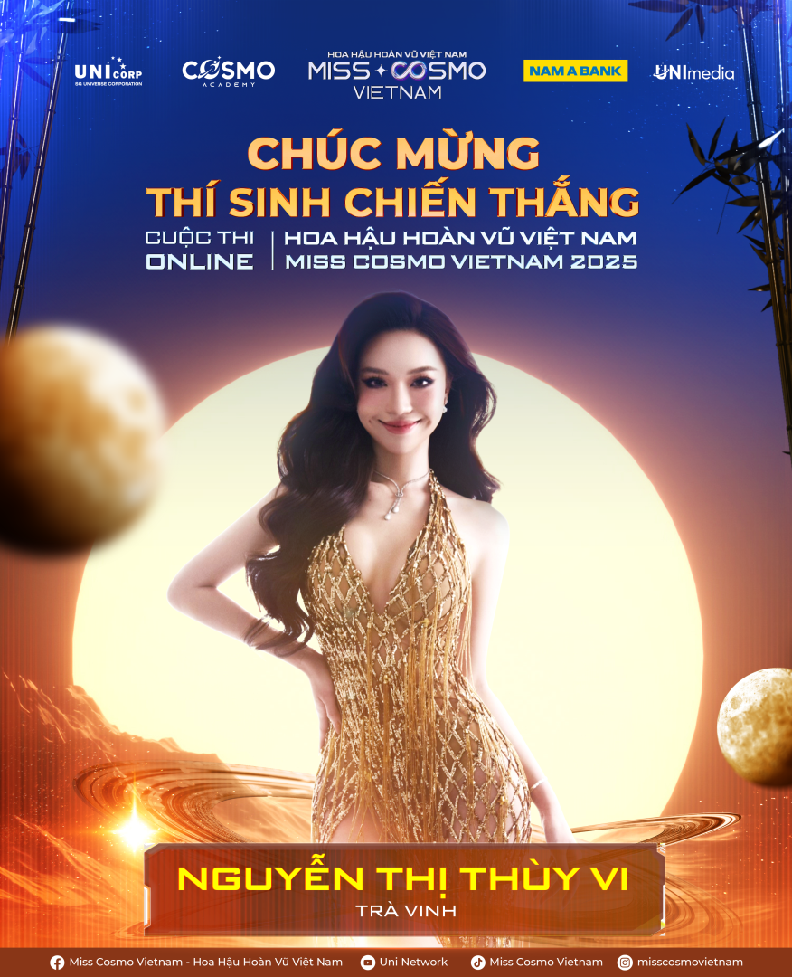 NGUYỄN THỊ THÙY VI DẪN ĐẦU CUỘC THI ONLINE HOA HẬU HOÀN VŨ VIỆT NAM 2025 VỚI 80.000 LƯỢT THÍCH - SẴN SÀNG TOẢ SÁNG TẠI SƠ KHẢO TOÀN QUỐC