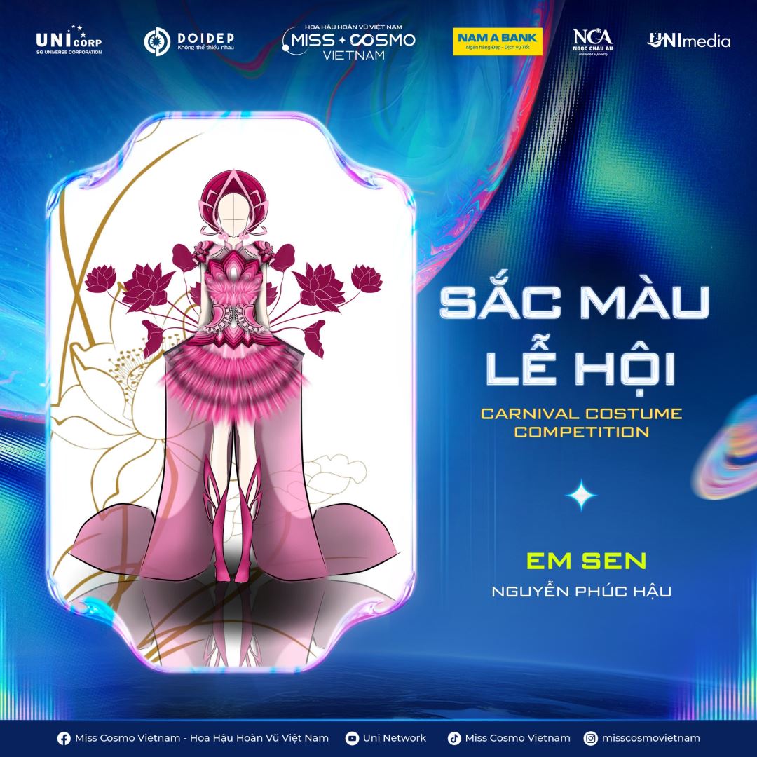 DOANH NHÂN - HOA HẬU HOÀNG THANH NGA, NTK BRIAN VÕ, NTK NGUYỄN MINH CÔNG NGỒI “GHẾ NÓNG” TÌM RA TOP 45 CARNIVAL COSTUME