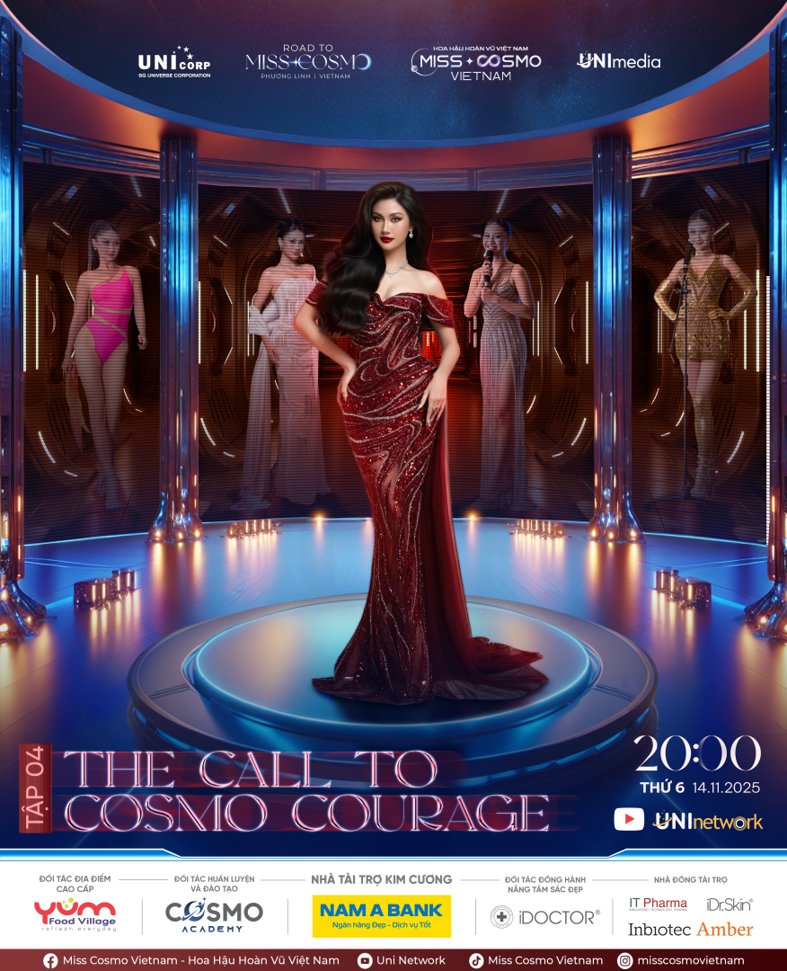 BẬT KHÓC TRÊN SÂN KHẤU GIẢ ĐỊNH: HOA HẬU PHƯƠNG LINH ĐỐI DIỆN ÁP LỰC TRƯỚC THỀM NHẬP CUỘC MISS COSMO 2025